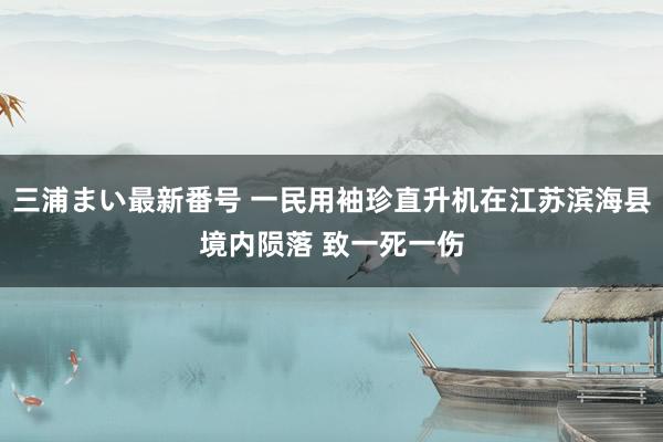 三浦まい最新番号 一民用袖珍直升机在江苏滨海县境内陨落 致一死一伤