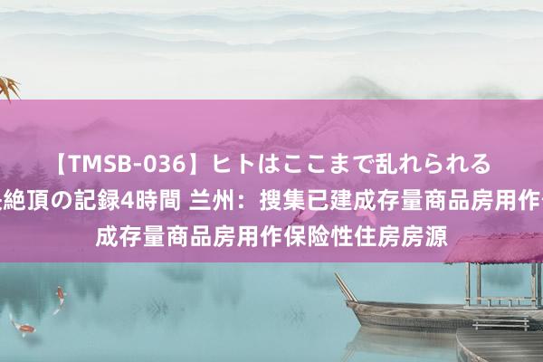 【TMSB-036】ヒトはここまで乱れられる 理性崩壊と豪快絶頂の記録4時間 兰州：搜集已建成存量商品房用作保险性住房房源